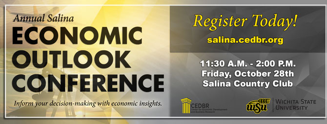 The Annual Salina Economic Outlook Conference - October 28th, 2016!